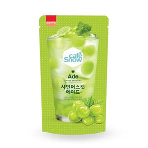 삼립 카페스노우 샤인머스켓 에이드 230ml / 편의점 파우치 음료