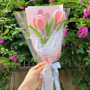 지오몽 모루 튤립 한송이 키트 카네이션 꽃 만들기 공예 철사 꽃철사 졸업식 기념일 선물