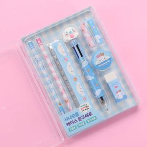 산리오 케이스 문구세트 시나모롤 선물세트 웰컴키트 어린이날 학원 단체 입학 졸업 신학기 학생 학용품