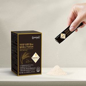 [이푸른]프리미엄 정품 카무트 함유 발효효소 3g x 30포, 1박스