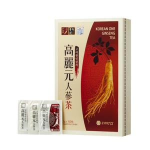 고려 원 인삼 차 10 0포 나무상자 x 개 홍삼차 과립차