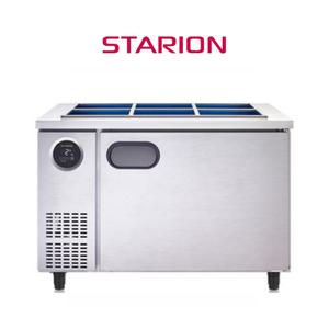 스타리온 업소용 반찬테이블 냉장고 1200 앞작업대 올스텐 SR-V12ESEVF