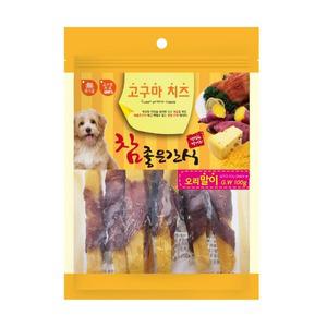 참좋은간식 첨가물ZERO  고구마 치즈 100g 7종 강아지 간식