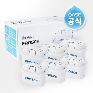 (공식) 브리타 막스트라 호환 오아세 프로쉬 정수기 필터 6개입