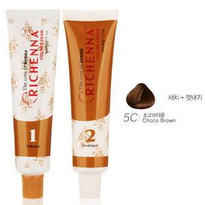 [XBF83793]헤나추출물 부드러운향 헤어 염색약 5C