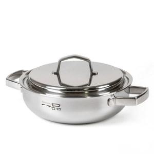 키친아트 국내산 프리미엄 올스텐304 통7중 전골냄비 24cm 양수냄비 이유식 국 찌개 다용도