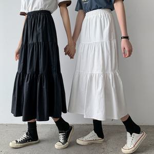 제뉴 밴딩 스커트