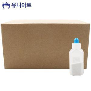 [XBGK4L98]유니아트 메탈 반짝이 가루 흰색 20개입 공작