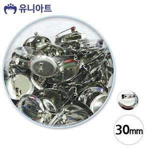 [XBGJ1I7O]유니아트 핀재료 5000 코사지 핀 30mm 공작