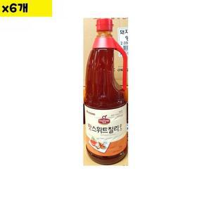 [XBIG8K84_47]식자재 도매 핫스위트칠리소스 쉐프 2Kg x6개