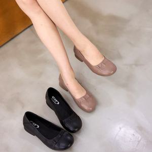[제이시]제이시 소가죽 라운드 정장구두 3cm K186