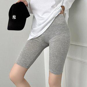 어나더뷰 찰랑 치즈 모달 5부 레깅스 바이커쇼츠 반바지 2179