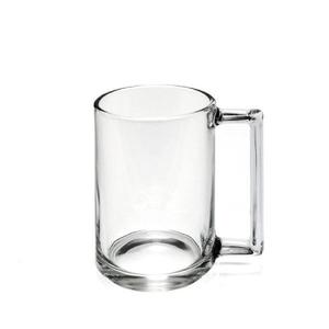 유리 머그잔 1P 320ml/손잡이/물컵/투명/심플/글라스/쥬스/음료수/주스/커피/다용도/가정용/홈카페/예쁜
