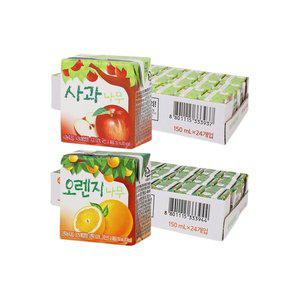 서울우유 사과나무,오렌지나무 150ml X 48팩