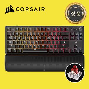[국내정품] 커세어 K70 RGB CORE TKL 텐키리스 무선 게이밍 기계식키보드 적축