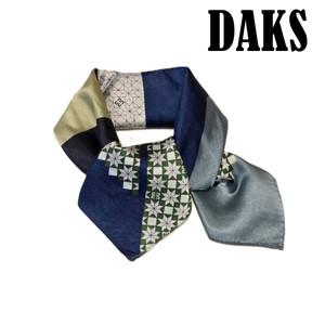 [롯데백화점]닥스 면실크 미니사각 스카프 DYR1504