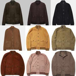 스웨이드 자켓 재킷 점퍼 세무 VALSTAR VALSTARINO JACKET 남성 A-1 양가죽 헌팅 봄버 407AF065