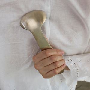 명성유기 롱미니국자괄사 마사지기 테라피