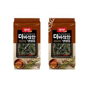 양반김 도시락김 더바삭한김 5g 120봉 무료