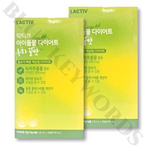 락티브 아이돌물 다이어트 녹차 꿀맛 30병 X 2박스 2개월분