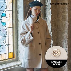 [SWEET SOUP] 핸드메이드 하프 코트(WAAHCF1)
