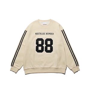 [기모] 88 Appliquer Sweat Shirt Ivory