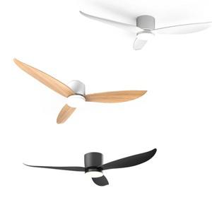 에어룩스 V2 실링팬 슬림형 BLDC 모터 저소음 저전력 낮은 천장 리모컨 LED 조명 높이 15.3cm