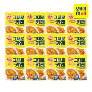 [오뚜기] 그대로카레 약간매운맛 200g 12개
