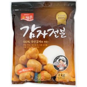 청은식품 감자전분 국내산 100% 1kg