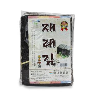 [품질보장] 완도산 햇 재래김 100매