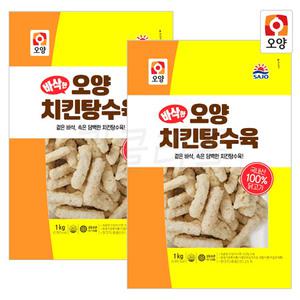 사조오양 바삭한 치킨 탕수육 1kg 2개