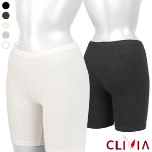 크리비아 여성 면스판 5부 속바지 4550