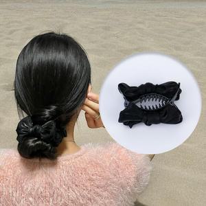 [JHQR4PTS_4B]Jpar 반머리집게핀 올림머리 리본 머리핀