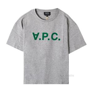 [롯데백화점]아페쎄 24SS 여성 COFDW F26325 PLB VPC 로고 반팔 티셔츠 그레이