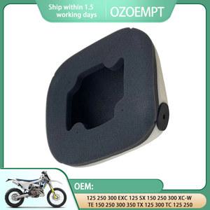 OZOEMPT 듀얼 레이어 폼 오토바이 에어 필터, TE 150 250 300 350 TX 125 300 TC 125 250 125 250 300 EXC 125 SX 150 XC-W 적용