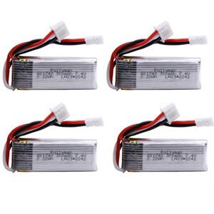 WLtoys 비행기 예비 부품 XK DHC-2 A600 RC 장난감 리포 배터리, F959, 7.4V, 300mAh, 1 개, 3 4 5