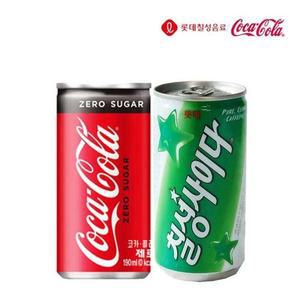 [기타]코카콜라 제로 190ml 칠성사이다 190ml 각15개 총30개