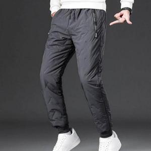 [라일리] Rly 바지 남녀공용 데일리 양털 기모 보온 겨울 허리밴딩