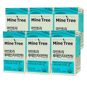 마인트리 루테인지아잔틴 6박스 30정 6개