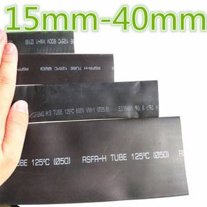 전선 보호관 1 미터 2 블랙 15mm 16mm 18mm 20mm 22mm 25mm 28mm 30mm 35mm 40mm 열 수축 튜브 와이어 Dropshipping