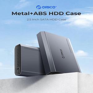 ORICO 35 인치 6Gbps 하드 드라이브 인클로저 C 타입 방열 외장 HDD 케이스 알루미늄 합금 및 ABS 12V2A 전