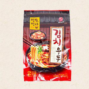 [기타]한일식품 본고장 면생면사 김치우동 440g(2인분) 1개입