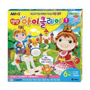 [BZJL43N8_4C]탱탱 아이클레이18g 6색 어린이집생