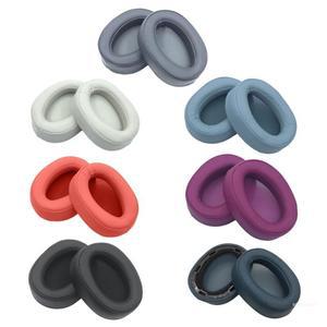 MDR-100ABN WH-H900N 이어폰 용 1쌍 이어 패드 헤드폰 쿠션 커버 교체용