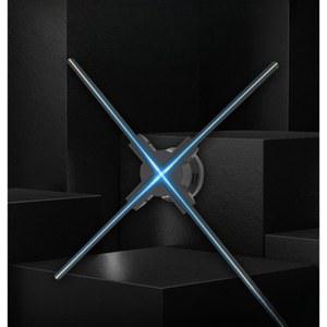 퓨어제이드스톤 홀로그램팬 기계 럭셔리 리모컨 회전 LED디스플레이 3D홀로그램팬 LED 디스플레이 3D