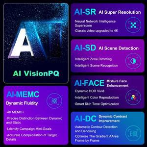 H96 MAX M9S 스마트 TV 박스 안이드 14 AI VisionPQ 8 코어 CPU 록칩 RK3576 AIMENC8K AHD 비디오 디코딩 1