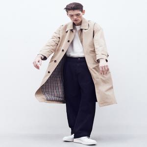 닥스 남성 24SS [TRENCH COLLECTION] 베이지 단색 트렌치코트 DMTR4AT31I2
