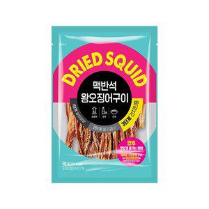 [기타]정화 맥반석 왕오징어구이 간편안주간식 50g x 3개
