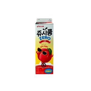 빙그레 쥬시쿨 ZERO 930ml 자두맛 8개/냉장무배