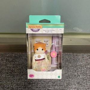 실바니안 패밀리 Sylvanian Families 액션 피규어, Ternurines Chihuahuagou 가족 숲, 단풍잎 고양이 자매, 아기 어린이 선물
